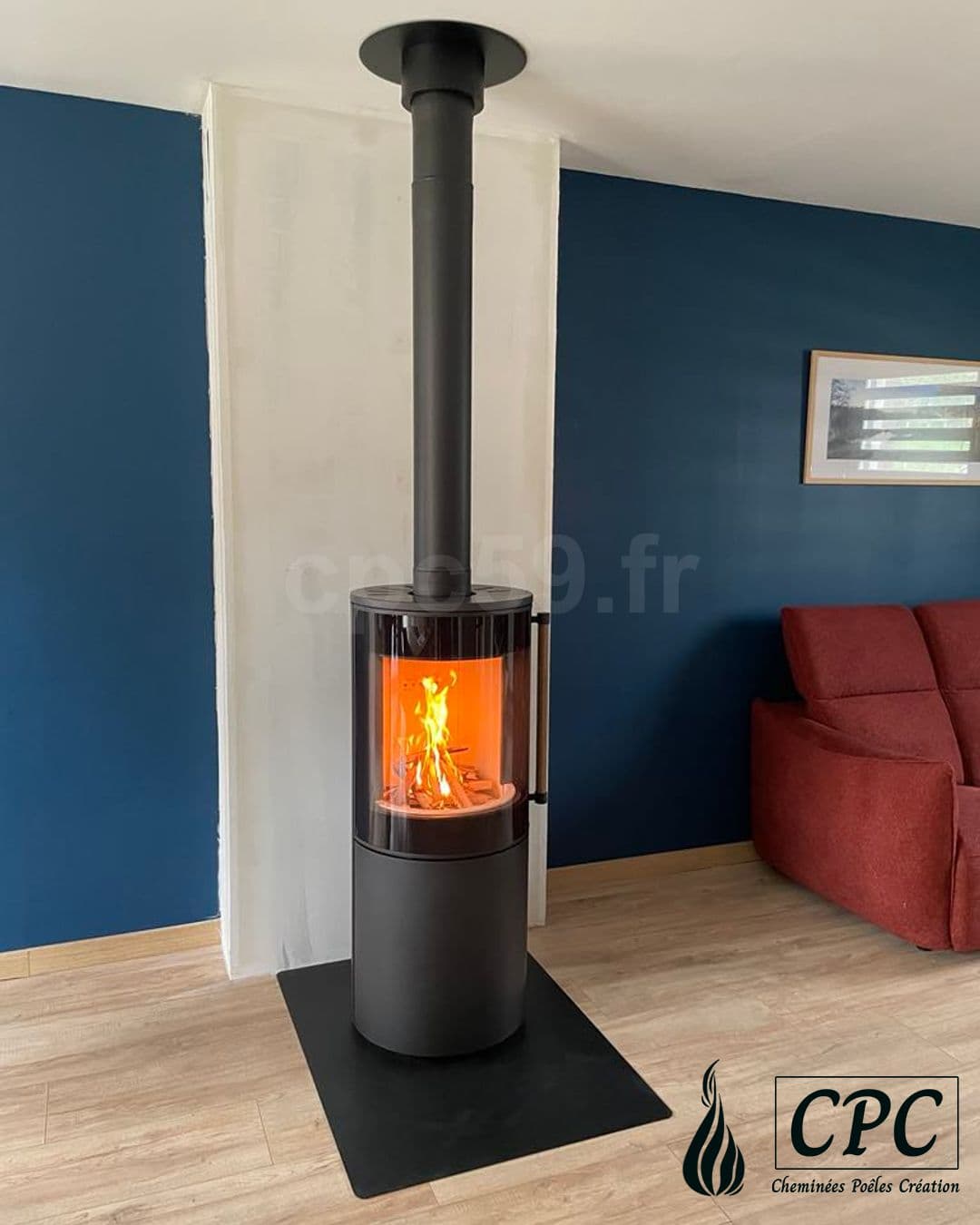Chazelles Aubis - Poêle à bois