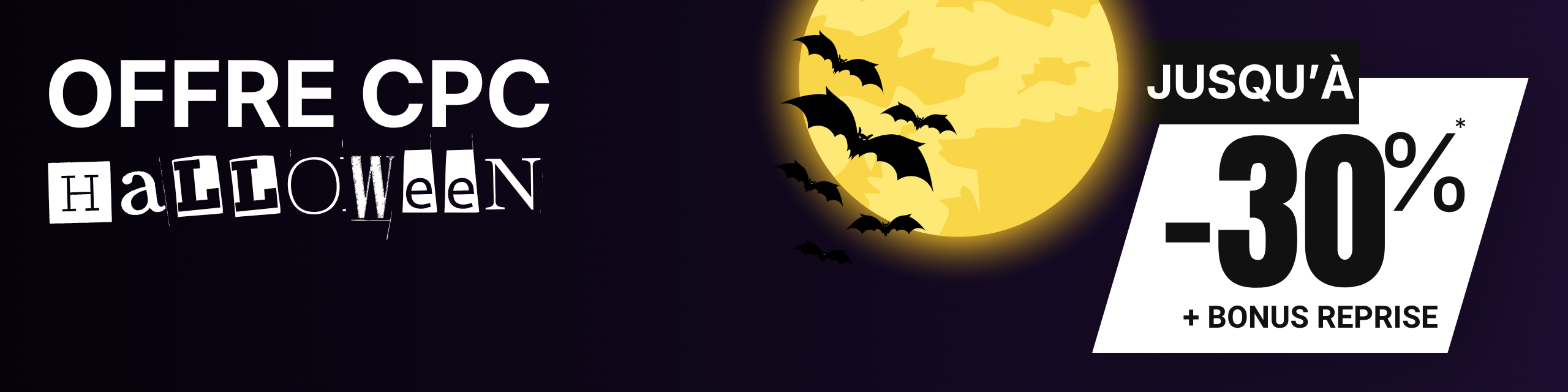 Offre halloween 2026