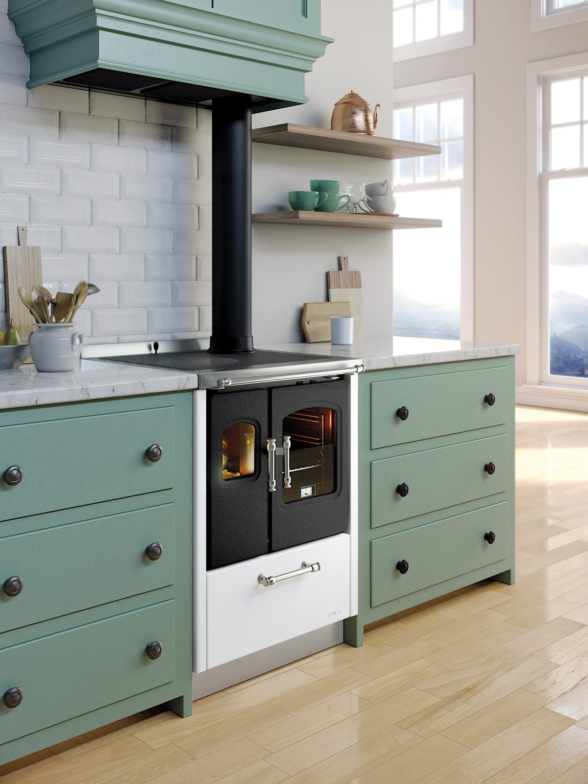 Cuisinière à bois